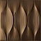 Ekena Millwork 19 5/8in. W x 19 5/8in. H Willow EnduraWall Decorative 3D Wall Panel Covers 2.67 Sq. Ft. WP20X20WWCAB - alternate 1